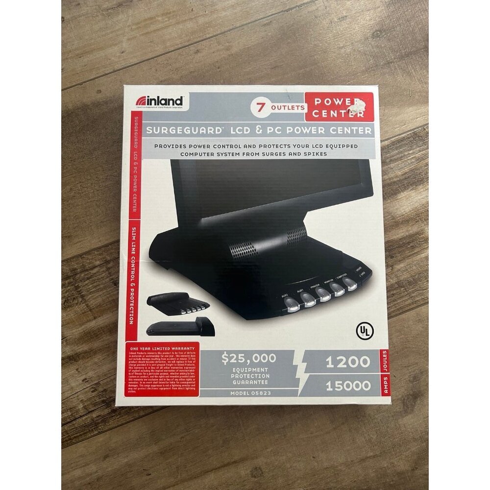 new sealed inland lcd &pc power center